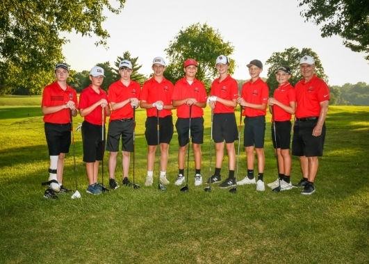 Boys Junior Varsity golf team